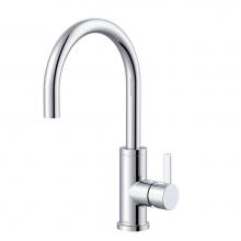 Gerber Plumbing D401130 - Amalfi 1H High Arc Kitchen Faucet 1.5gpm Chrome