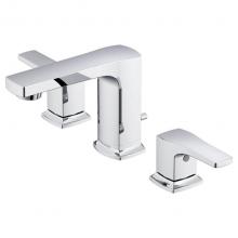 Gerber Plumbing D304170 - Tribune 2H Widespread Lavatory Faucet w/ 50/50 Pop-Up Drain 1.2 Chrome