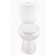 Gerber Plumbing GDF20100 - Maxwell Se Dual Flush 1.1/1.6Gpf Rf 10'' Ri Combo: Gse21152 Bowl W/ Gdf28195 Tank White