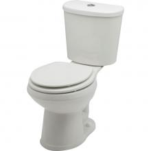 Gerber Plumbing GDF20102 - Maxwell Se Dual Flush 1.1/1.6Gpf Rf 12'' Ri Combo: Gse21152 Bowl W/ Gdf28190 Tank White