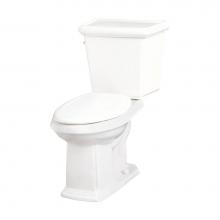 Gerber Plumbing GHE20018 - Logan Square 1.28gpf ADA EL 12'' RI Combo: GHE21538 Bowl w/ GHE28530 Tank White