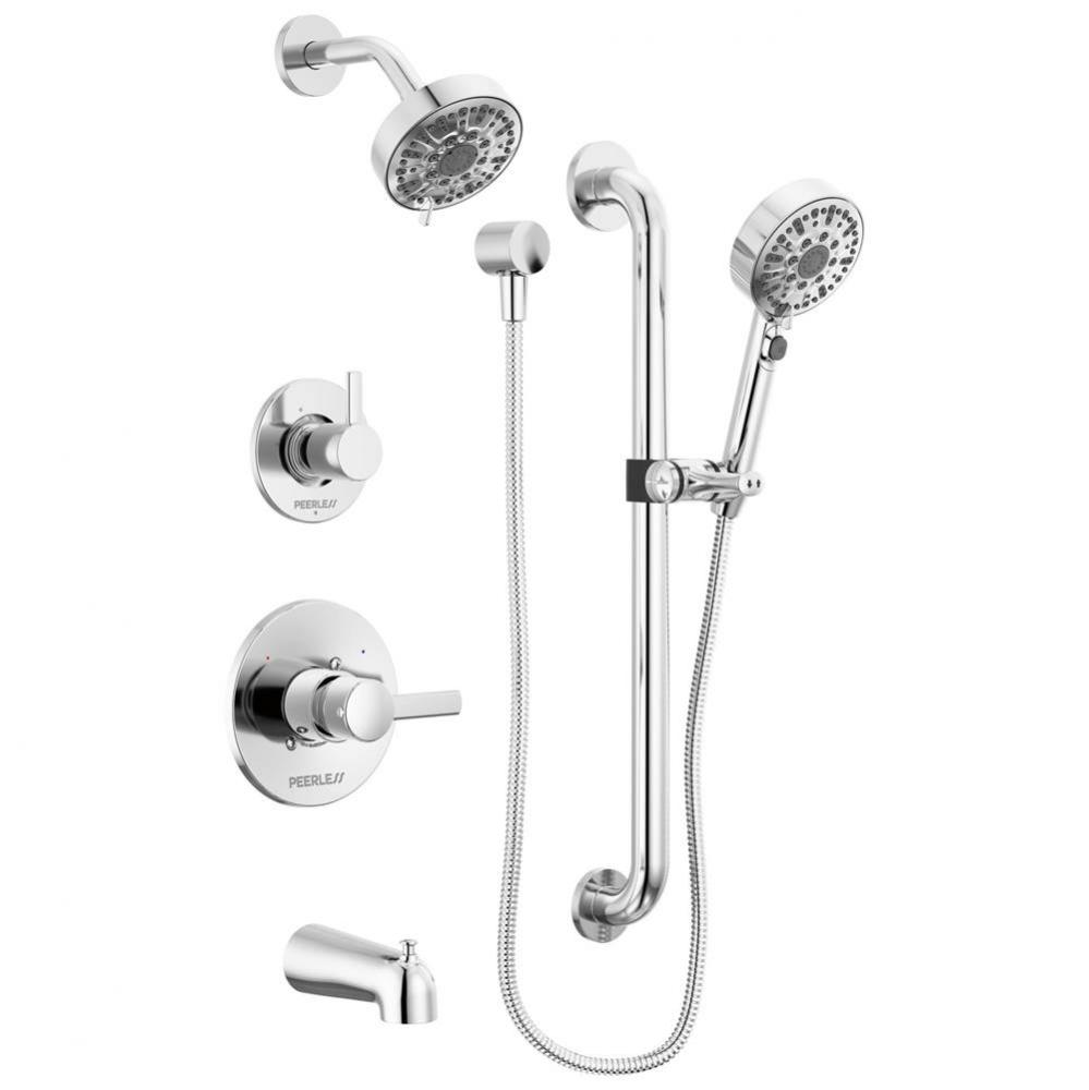 Precept&#xae; ADA tub shower and hand shower