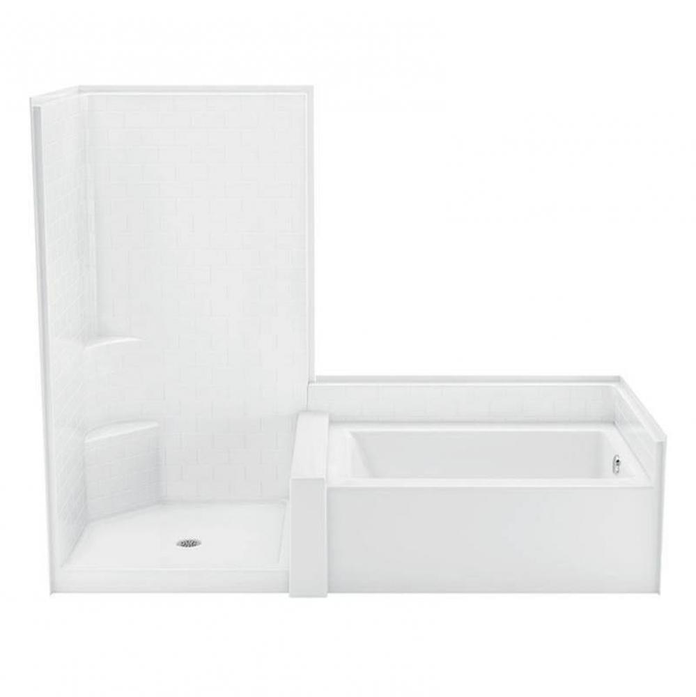 Darsey 10242STNS Tub Shower Suite