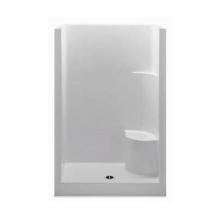 Aquatic AC003519-L-000-WH - 1483OSM AFR Alcove Shower