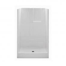 Aquatic AC003517-000-WH - 1483NTRI Alcove Shower