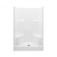 Aquatic AC003513-000-WH - 1483CTGNM AFR Alcove Shower