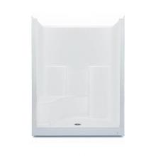 Aquatic AC003559-R-000-WH - 1603STSM AFR Alcove Shower