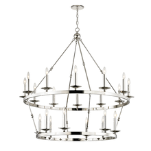 Hudson Valley 3247-PN - 20 LIGHT CHANDELIER