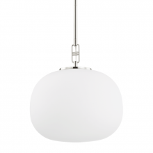 Hudson Valley 9721-PN - 1 LIGHT PENDANT