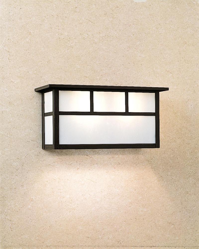 14&#34; huntington short body sconce with double t-bar overlay