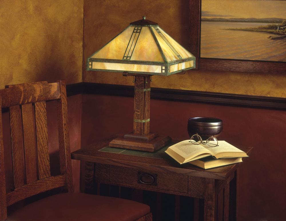 15&#34; prairie table lamp