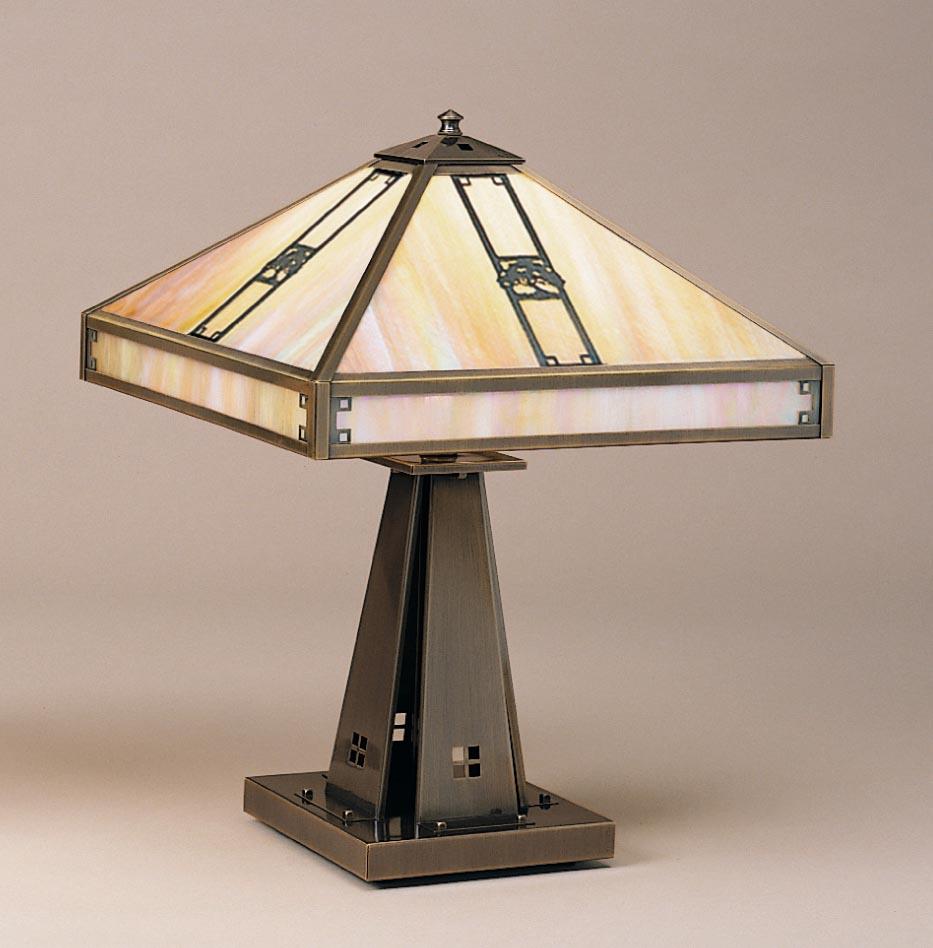 16&#34; pasadena table lamp without filigree (empty)