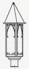 10&#34; saint george post mount