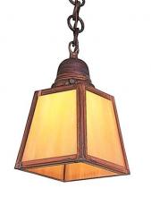 Arroyo Craftsman AH-1ERM-RB - a-line shade pendant without overlay (empty)