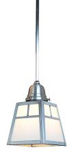 Arroyo Craftsman ASH-1ECS-S - a-line shade, stem mount pendant without overlay (empty)