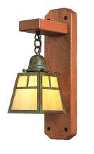 Arroyo Craftsman AWS-1EM-VP - a-line mahogany wood sconce without overlay (empty)