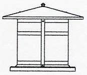 Arroyo Craftsman BC-17RM-N - 17" berkeley column mount