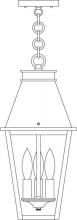 Arroyo Craftsman CRH-8RM-AC - 8" croydon pendant