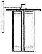 Arroyo Craftsman ETB-14GWC-RC - 14" etoile wall mount