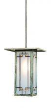 Arroyo Craftsman FSH-9LG-BZ - 9" franklin long body stem hung pendant