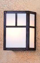 Arroyo Craftsman MS-8ERM-BZ - 8" mission sconce without overlay (empty)