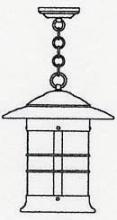 Arroyo Craftsman NH-14F-VP - 14" newport pendant