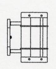 Arroyo Craftsman VS-9NRWO-RC - 9" valencia sconce - no roof