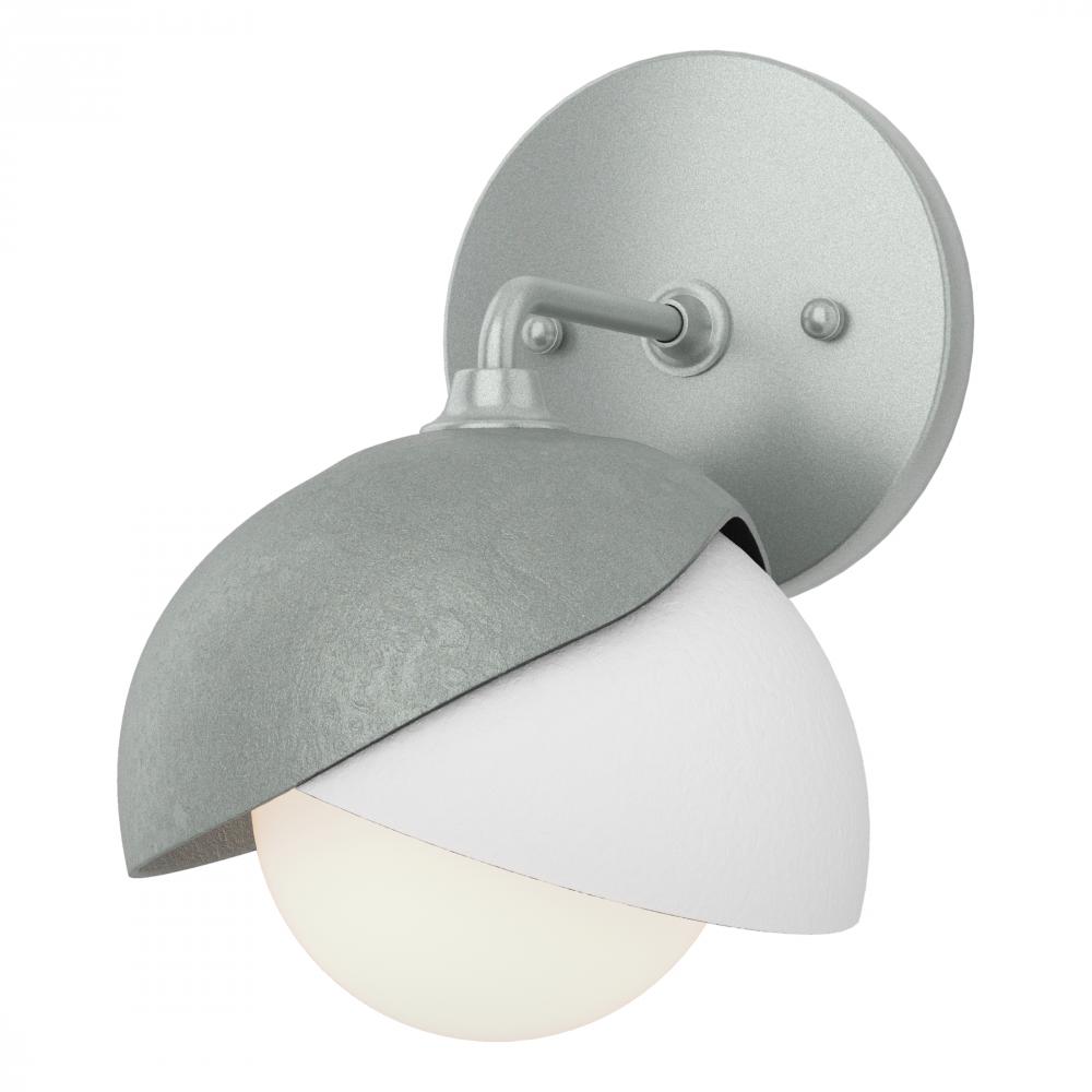 Brooklyn 1-Light Double Shade Bath Sconce