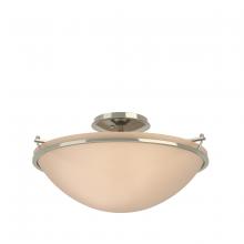 Hubbardton Forge 124304-SKT-85-SS0053 - Plain Large Semi-Flush