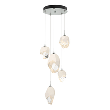 Hubbardton Forge 131139-SKT-LONG-82-WP0756 - Chrysalis 5-Light Mixed Crystal Pendant