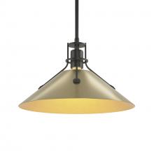 Hubbardton Forge 134550-SKT-MULT-10-86 - Henry Medium Steel Shade Pendant