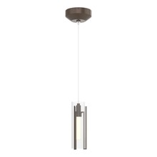 Hubbardton Forge 161180-SKT-STND-05-ZM0065 - Exos Glass Low Voltage Mini Pendant