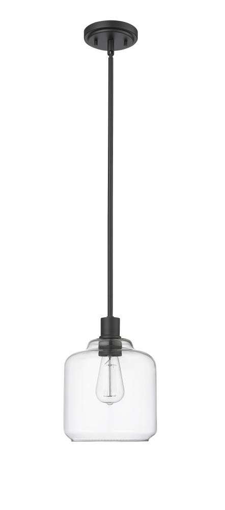 Asheville 1-Light Mini-Pendant light Matte Black