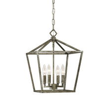 Millennium 3234-AS - 4-Light Pendant light Antique Silver