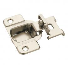 Amerock BP2811H1314 - 1/4 in (6 mm) Overlay Matrix Concealed Nickel Hinge - 2 Pack