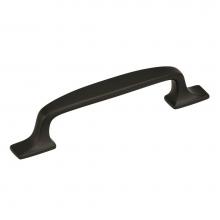 Amerock BP55317BBR - Highland Ridge 3-3/4 in (96 mm) Center-to-Center Black Bronze Cabinet Pull