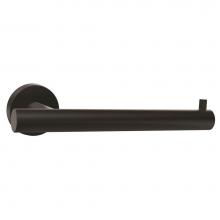 Amerock BH26540MB - Arrondi Single Post Tissue Roll Holder in Matte Black