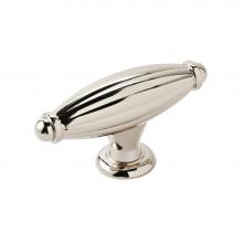 Amerock BP552212PN - Blythe 3 in (76 mm) Length Polished Nickel Cabinet Knob