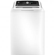 GE Appliances GTW585BSVWS - 4.5 Cf Tl Washer With Agitator, Single Knob Electronic Controls