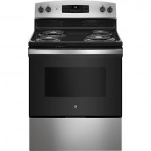 GE Appliances JB256RTSS - 30'' Free-Standing Electric Range