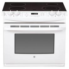 GE Appliances JD630DTWW - 30'' Drop-In Electric Range