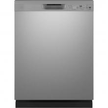 GE Appliances GDF550PSRSS - Front Control with Plastic Interior Dishwasher with Sanitize Cycle and Dry Boost