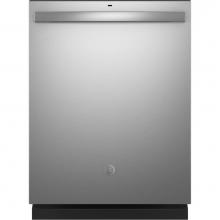 GE Appliances GDT535PSRSS - Top Control with Plastic Interior Dishwasher with Sanitize Cycle and Dry Boost