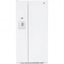 GE Appliances GSS23GGPWW - 23.0 Cu. Ft. Side-By-Side Refrigerator