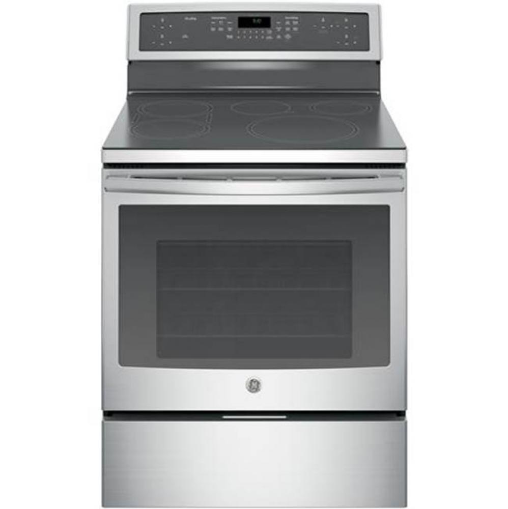 GE Profile 30&apos;&apos; Smart Free-Standing Convection Range with Induction