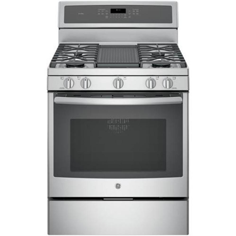 GE Profile 30&apos;&apos; Free-Standing Gas Convection Range