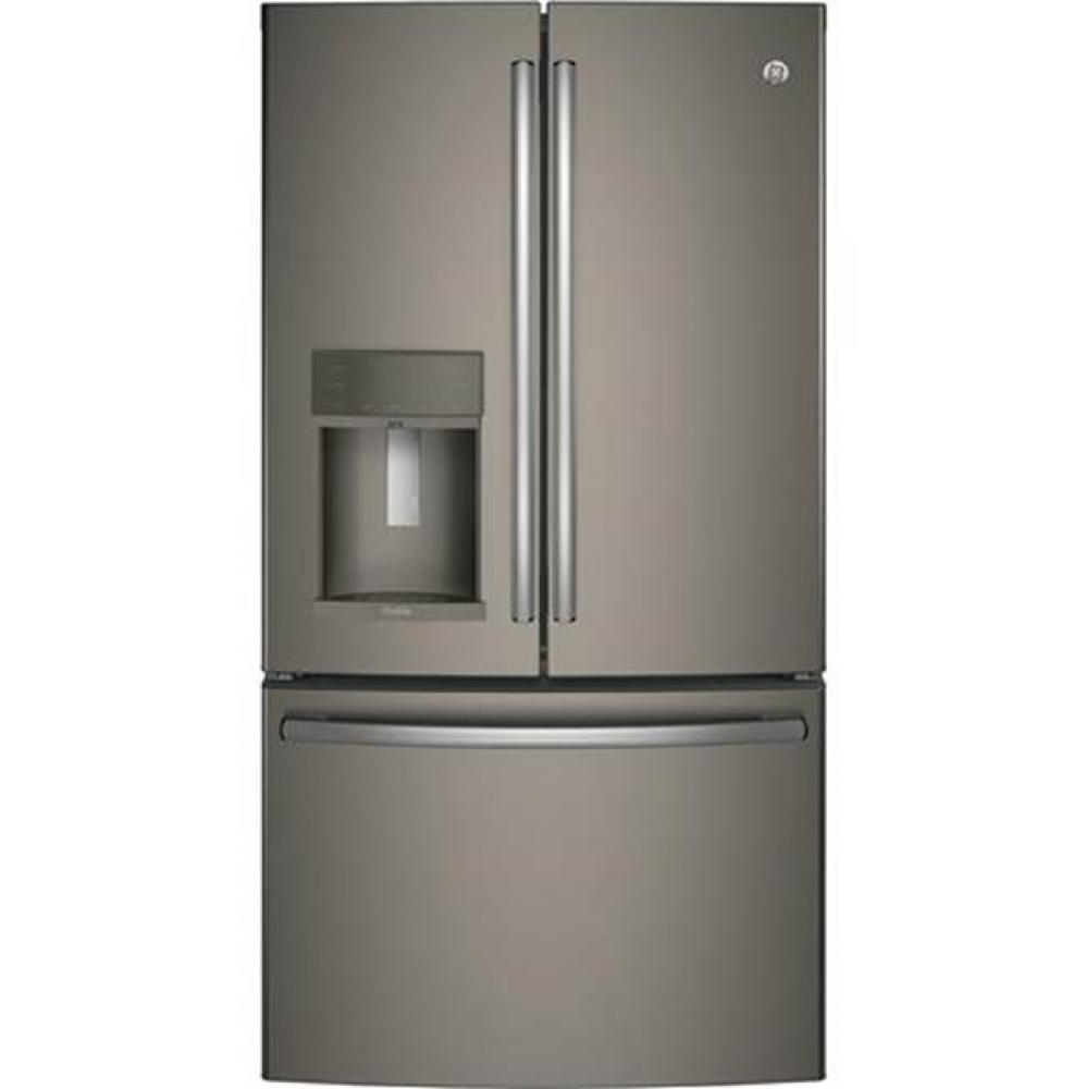 GE Profile Series ENERGY STAR 22.1 Cu. Ft. Counter-Depth French-Door Refrigerator with Hands-Free