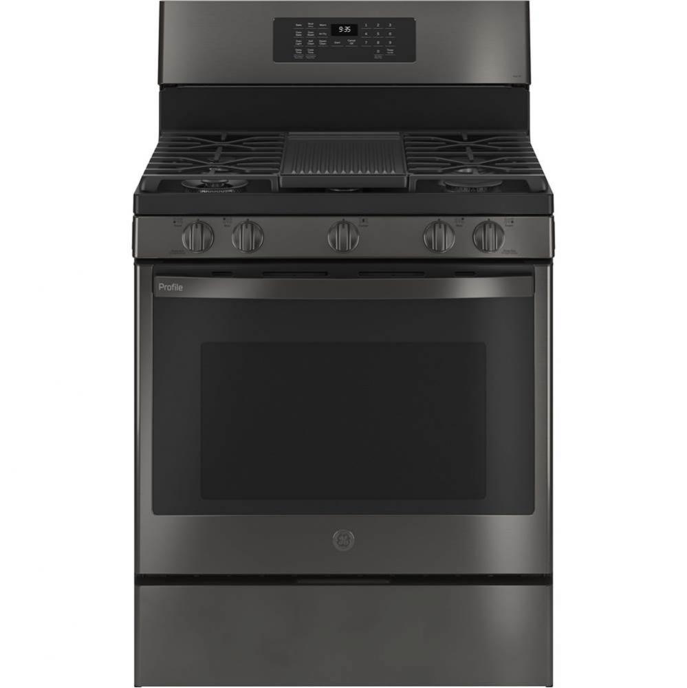 Smart 30&apos;&apos; Free-Standing Self Clean Gas Range With No Preheat Air Fry