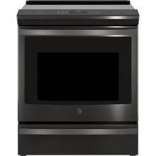 GE Profile Series PHS930BLTS - GE Profile 30'' Smart Slide-In Front-Control Induction and Convection Range