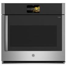 GE Profile Series PTS700RSNSS - GE Profile™ Series 30'' Built-In Convection Single Wall Oven with Right-Hand Side-Swin